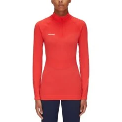 Mammut Trift Half-Zip Long-Sleeve Top - Women's -Mammut SUN 4