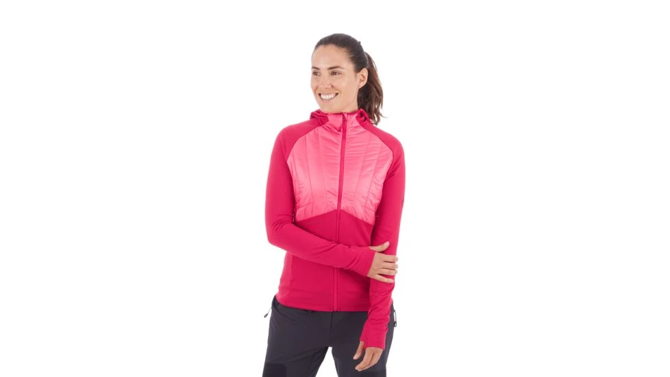 Mammut Aconcagua Light Hybrid Midlayer Hooded Jacket - Women's 4 Mammut Aconcagua Light Hybrid Midlayer Hooded Jacket - Women's - Image 2
