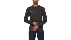 Mammut Aegility FL Longsleeve Top - Men's -Mammut opplanet mammut aegility fl longsleeve top mens phantom melange white extra large 1016 00800 00593 116 av 1