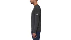 Mammut Aegility FL Longsleeve Top - Men's -Mammut opplanet mammut aegility fl longsleeve top mens phantom melange white extra large 1016 00800 00593 116 av 2
