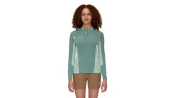 Mammut Aenergy FL Half Zip Longsleeve - Women's 14 Mammut Aenergy FL Half Zip Longsleeve - Women's -Mammut opplanet mammut aenergy fl half zip longsleeve womens dark jade jade small 1016 01340 40238 113 av 2