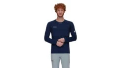 Mammut Aenergy FL Longsleeve - Men's -Mammut opplanet mammut aenergy fl longsleeve mens marine small 1016 01370 5118 113 av 2