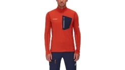 Mammut Aenergy Light ML Half Zip Pull Tops - Men's -Mammut opplanet mammut aenergy light ml half zip pull top mens hot red marine extra large 1014 03780 3733 116 av 1