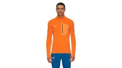 Mammut Aenergy Light ML Half Zip Pull Tops - Men's -Mammut opplanet mammut aenergy light ml half zip pull tops mens tangerine small 1014 03780 2259 113 av 2