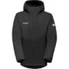 Mammut Alto HS Hooded Jacket - Women's -Mammut opplanet mammut alto hs hooded jacket womens black small 1010 30620 0001 113 main 1