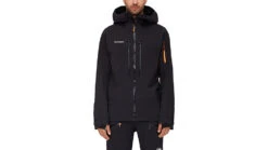 Mammut Haldigrat HS Hooded Jacket - Men's -Mammut opplanet mammut haldigrat hs hooded jacket mens black white extra large 1010 27390 0047 116 av 1